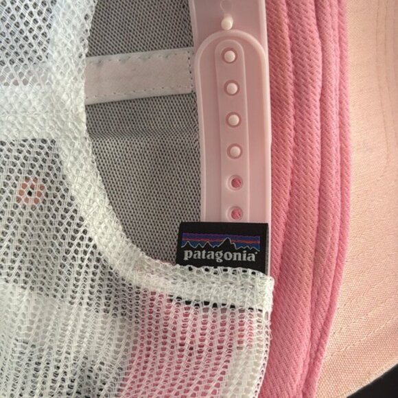 Patagonia Pataloha Haleiwa Snap Back Hat Hawaii Pink White - Picture 5 of 8